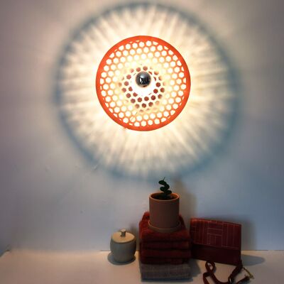 wall light HIVE terracotta