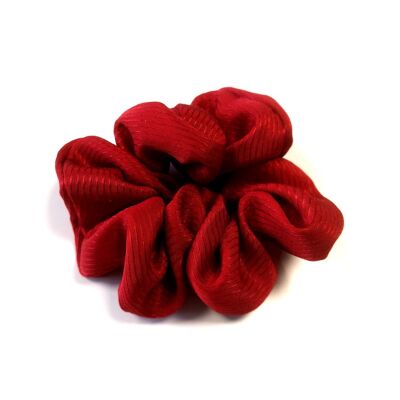 red scrunchie