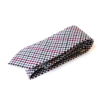 checkered tie