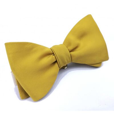 mustard yellow bow tie