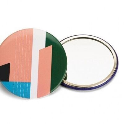 Arty pocket mirror