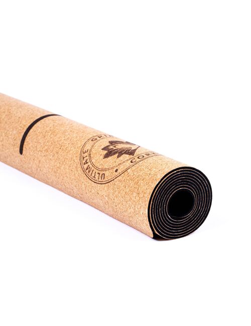 The Premium Aligned Yogi - Premium Cork Yoga Mat