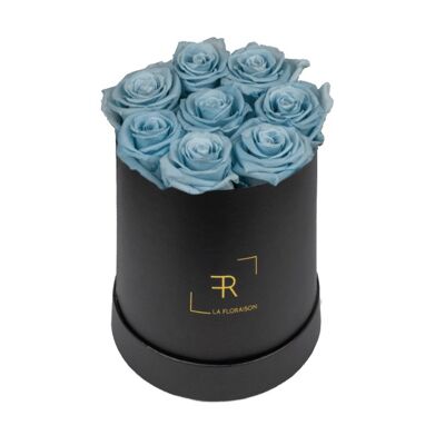 Black Rosenbox Türkis - medium