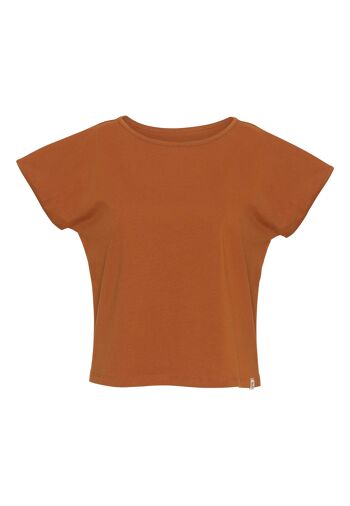 Karen - T-shirt - marron terre d'ombre 1