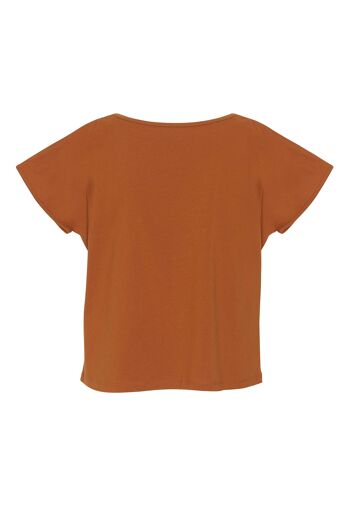 Karen - T-shirt - marron terre d'ombre 2