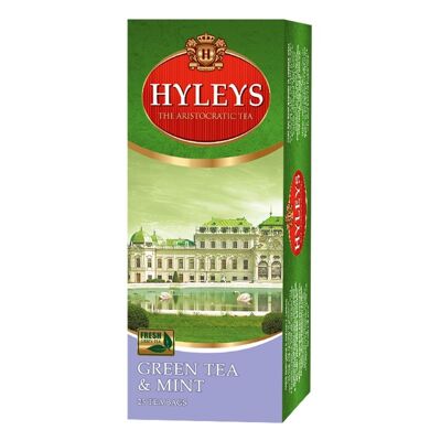 GREEN TEA & MINT – 25 TEA BAGS