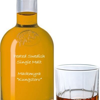Swedish Single Malt Peated Whiskey | Mackmyra "Kungstorv" | 47.5% vol. - 500 ml