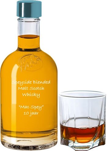 « Mac Spey », Speyside Blended Malt Scotch Whisky, 10 ans | 41% vol. - 500ml