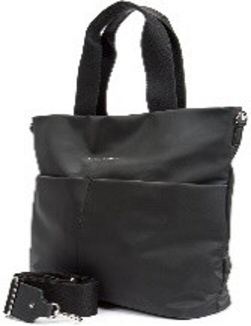 Keddo Pocket Detail Tote Bag , BLACK