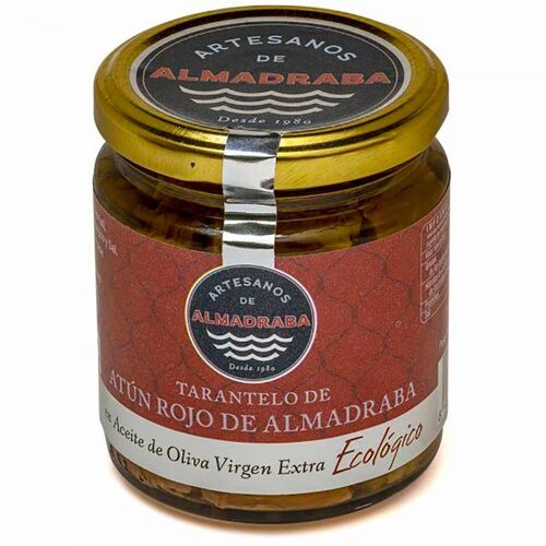 Tarantelo de Atún Rojo de Almadraba con AOVE ECO