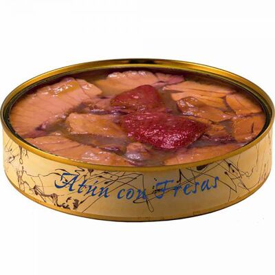 Tuna Ventresca with Strawberries in Olive Oil tin 280 g.