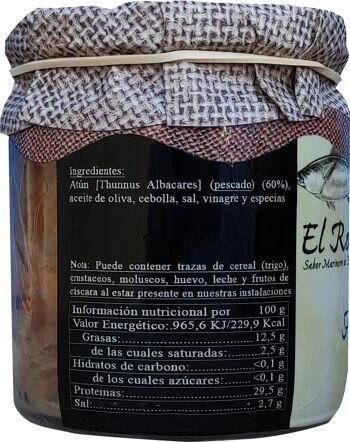 Thon aux oignons à l'huile d'olive 250 g. 3