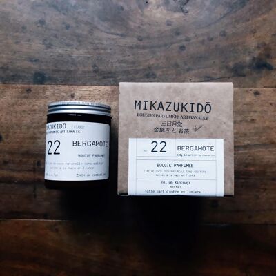 APOTHECARY COLLECTION PARFÜMKERZEN - BERGAMOT n 22 - 120g Kokoswachs