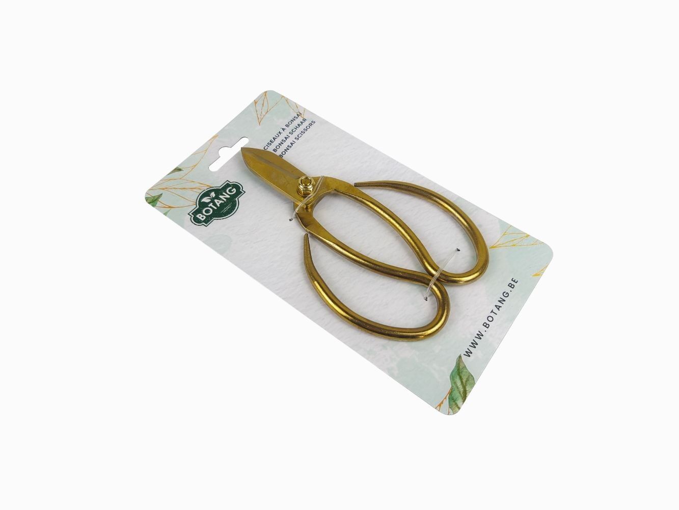 Botang® Bonsai Schaar met Metalen Handvat Goud (17 x 10,5 cm)