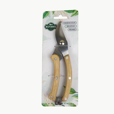 Botang® Metalen Snoeischaar met Houten Handvat (20,5 x 5 x 1,8 cm)