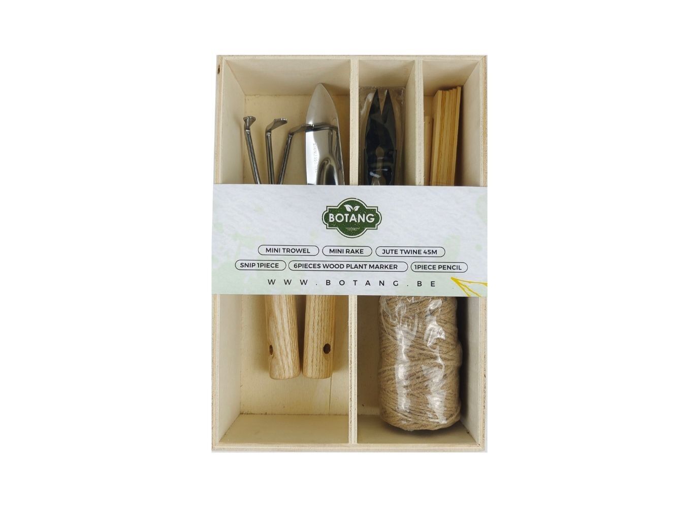 Botang® 6-delige Tuingereedschap Set (23 x 15 x 5,5 cm)