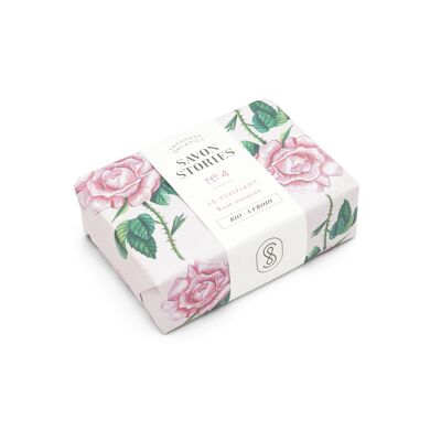 Jabón Orgánico y Natural con Arcilla y Rosa N°4 El Regalo Tonificante Ideal para el Día de la Madre