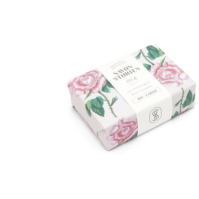 Jabón Orgánico y Natural con Arcilla y Rosa N°4 El Regalo Tonificante Ideal para el Día de la Madre