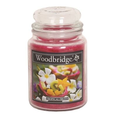 WBR112 Tropical Fruits 565g Large Candle