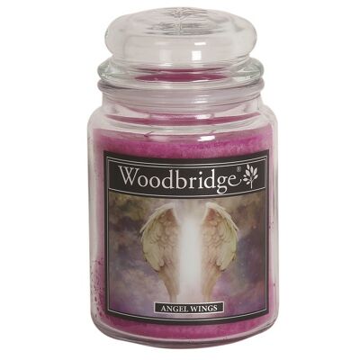 WBR262 Angel Wings 565g Large Candle