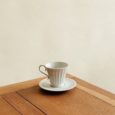 Shush Grace Tapered Cup and Saucer Set