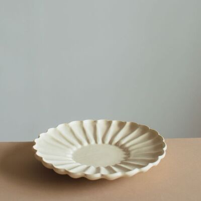 Yoshida Pottery Rinka White Plate