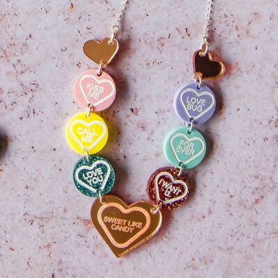 Love heart necklace