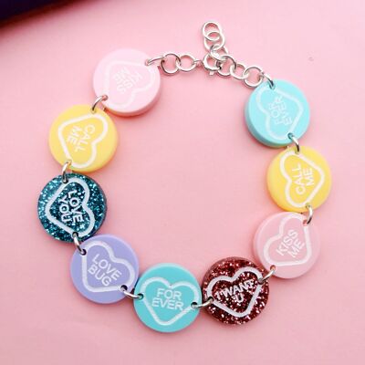 Love heart bracelet