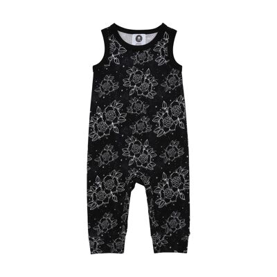 Rose Tattoo Baby Romper