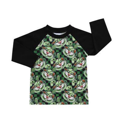 Zombunny baseball shirt