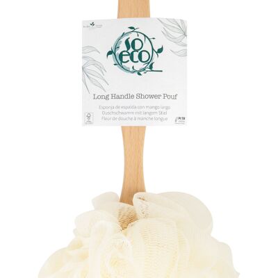 So Eco Long Handle Shower Pouf