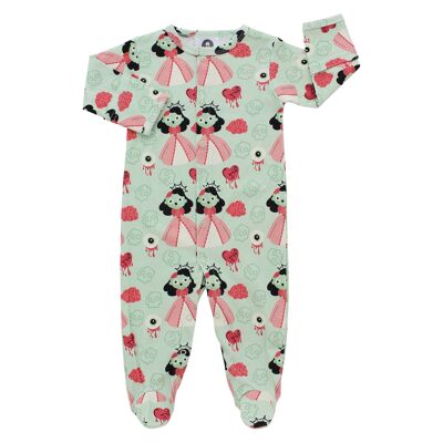 Zombie Princess Sleepsuit With Mittens