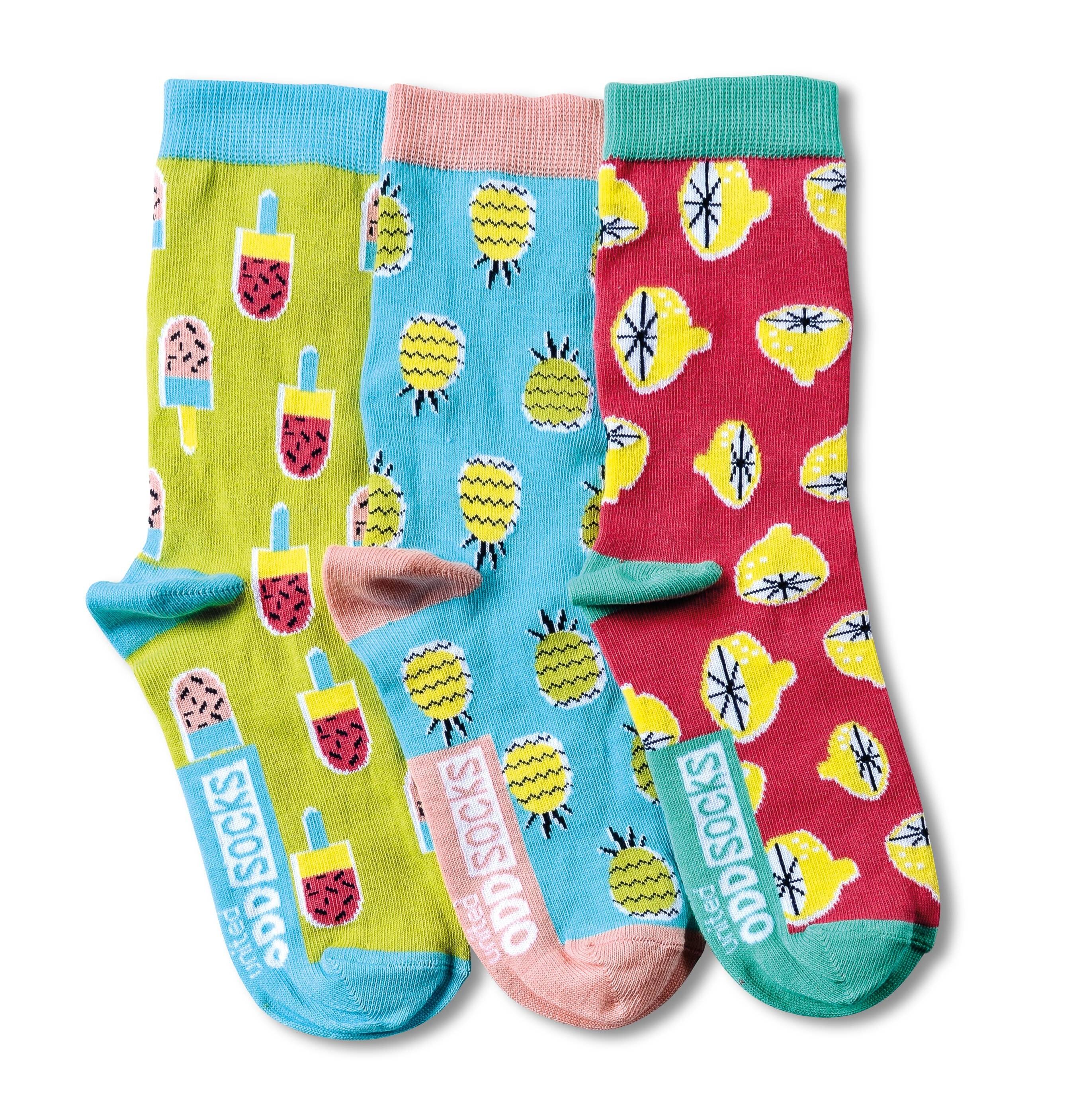 KITSCHY - 3 CALZINI SPAVENTATI DI UNITED ODDSOCKS