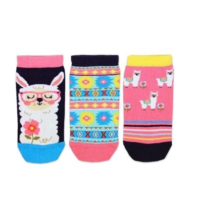 UNITED ODDSOCKS - LKAZTEC - 3 CALCETINES ODD TRAINER PARA NIÑOS REINO UNIDO: 12-5½ EUR: 30½-38½ EE. UU.: 13½-8