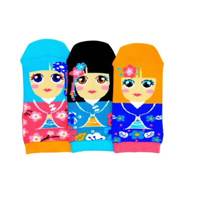 LKDOLL - 3 CALZINI SPAVENTATI DI UNITED ODDSOCKS