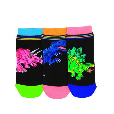 LKDINO - 3 CALZINI SPARISSIMI DI UNITED ODDSOCKS