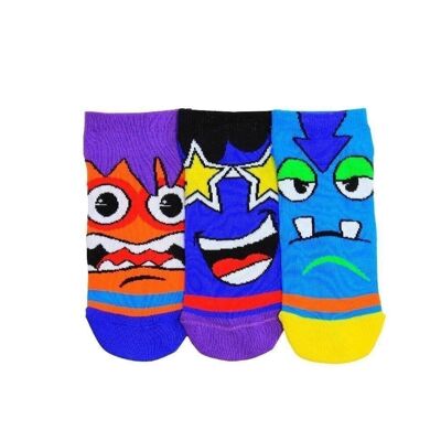 UNITED ODDSOCKS - LKMASH - 3 CHAUSSETTES D'ENTRAÎNEMENT ODD POUR ENFANTS UK : 12-5½ EUR : 30½-38½ US : 13½-8