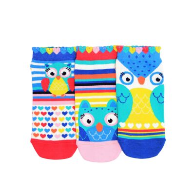 LKOWL - 3 CALZINI SPAVENTATI DI UNITED ODDSOCKS