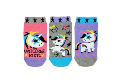 UNITED ODDSOCKS - LKROCKS - 3 ODD TRAINER SOCKS FOR KIDS UK: 12-5½ EUR: 30½-38½ US: 13½-8