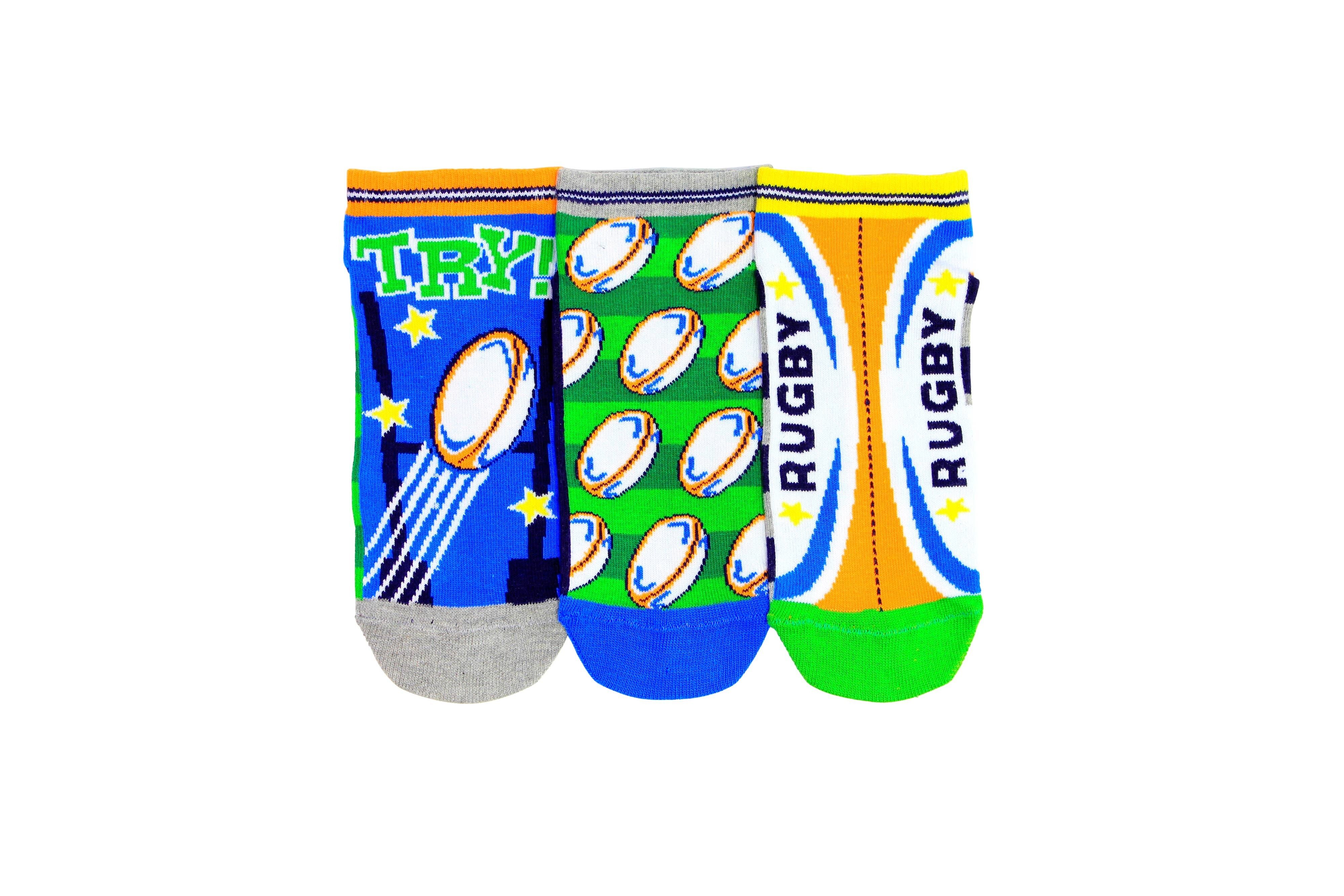 LKRUGBY - 3 CALZINI SPAVENTATI DI UNITED ODDSOCKS