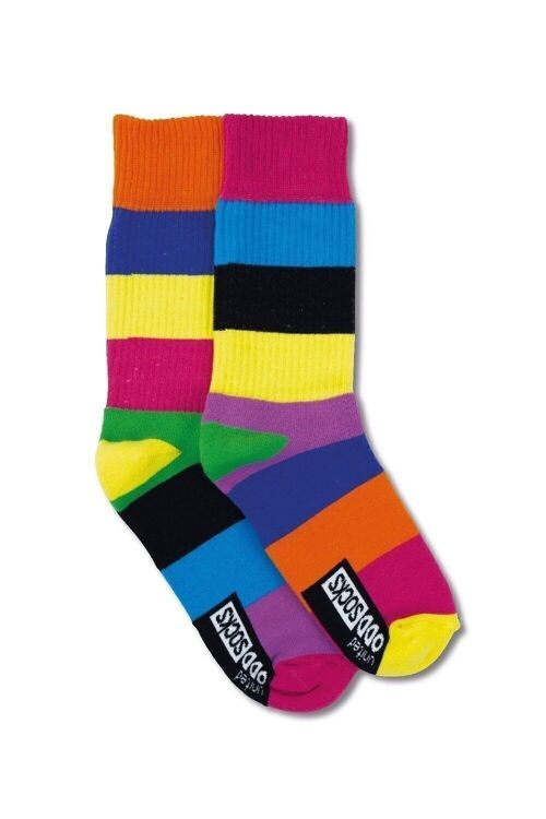 RAFAEL - 2 Odd Socks | A Pair of Sunny Gyms - United Oddsocks| UK 6-11, EUR 39-46, US 6.5-11.5