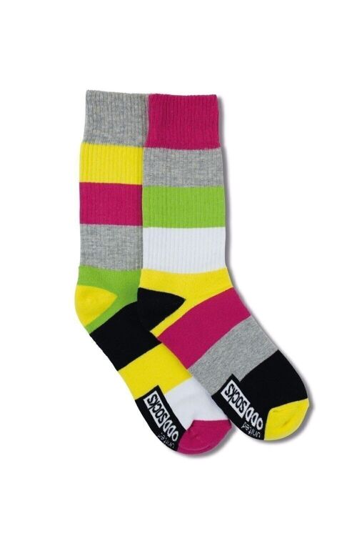 ROGER - 2 Odd Socks | A Pair of Sunny Gyms - United Oddsocks| UK 6-11, EUR 39-46, US 6.5-11.5