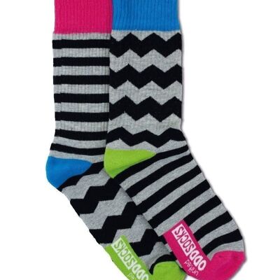 NOVAK - 2 Odd Socks | A Pair of Sunny Gyms - United Oddsocks| UK 6-11, EUR 39-46, US 6.5-11.5