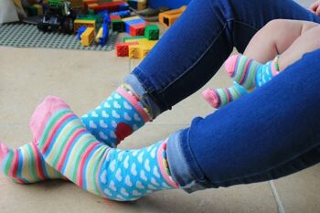 MAMAN ET MOI - 2 paires de chaussettes Koala | Coffret cadeau | Cucamelon| Royaume-Uni 4-8, 0-12 mois 6