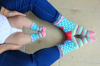 MAMAN ET MOI - 2 paires de chaussettes Koala | Coffret cadeau | Cucamelon| Royaume-Uni 4-8, 0-12 mois 2