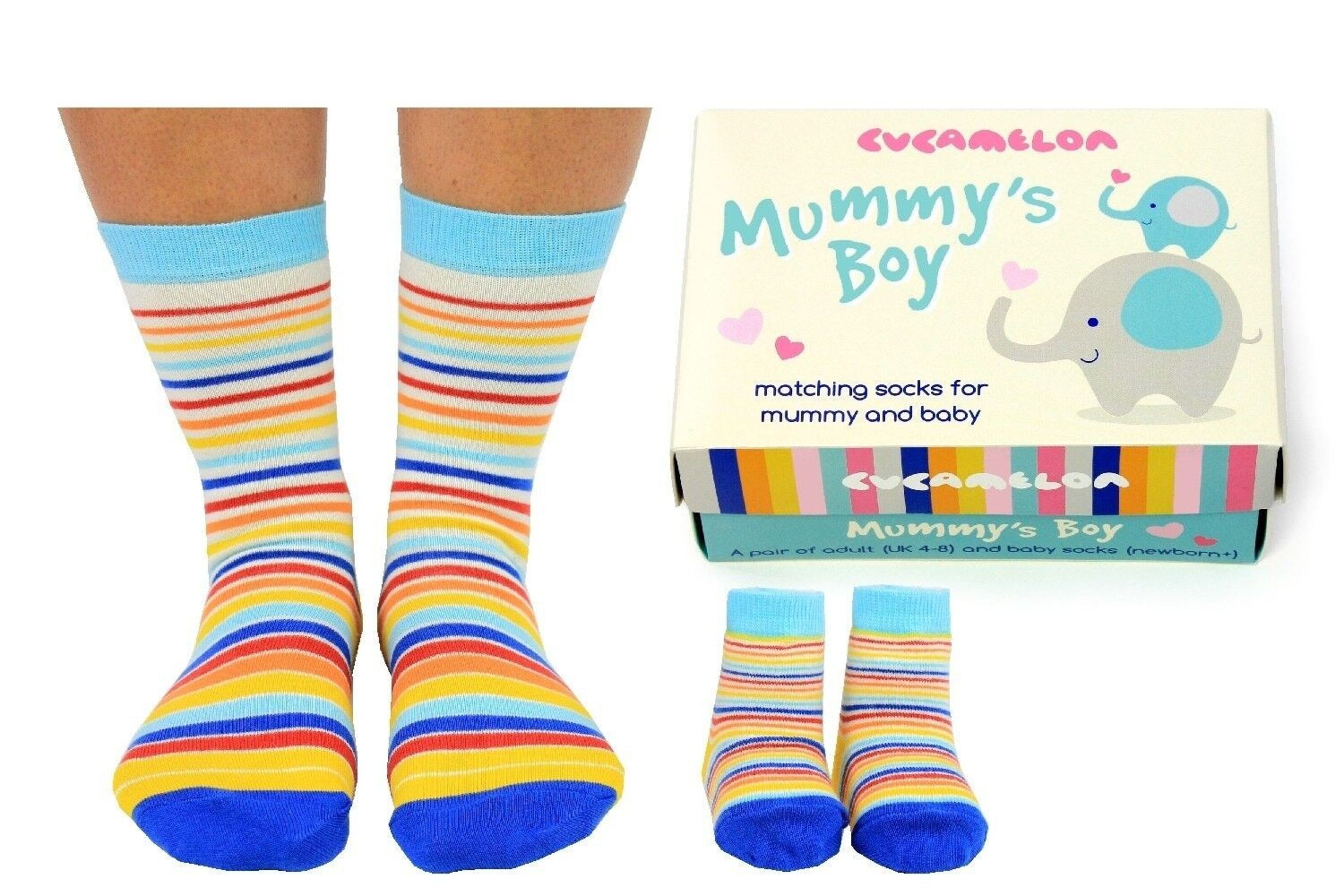 Cadeau de naissance bio chaussettes bébé Socks cupcakes - Babys