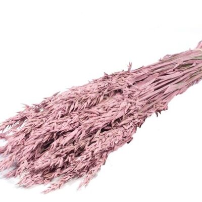 Dried oats, approx. 200g, approx. 60cm, pink limed