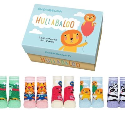 HULLABALOO | 5 pairs for 1-2 Years | Gift box | Cucamelon