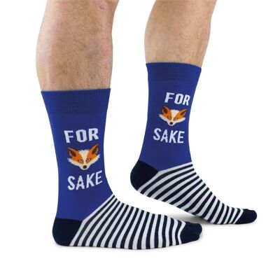 FOR FOX SAKE - 1 Matching Pair of Socks |Cockney Spaniel| UK 6-11, EUR 39-46, US 6.5-11.5