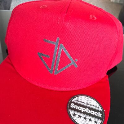 G.A Logo SnapBack Cap - Red